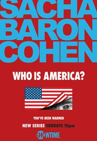 Plakat Filmu Who Is America? (2018)